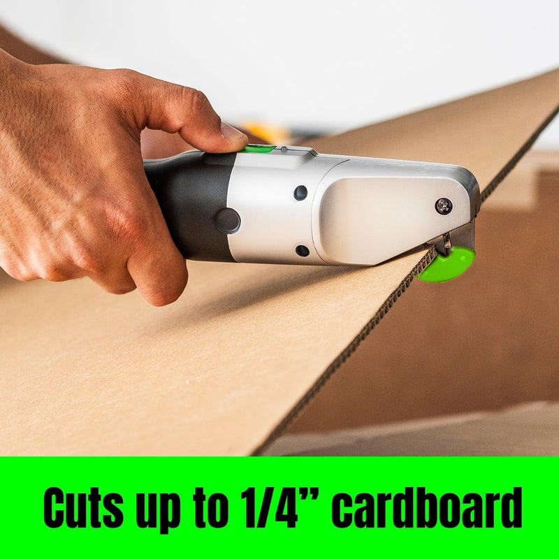 BoxBlayde Premium Electric Cardboard Cutter - The Ultimate Tool for Effortless Box Cutting - Heavy Duty Power Box Cutter Ideal for Home, Office and Industrial Use. - Image 3